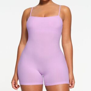 Skims Soft Lounge ONESIE Sugar Plum Small NWT in packaging